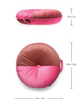 Colorblock Tuffet - Blush